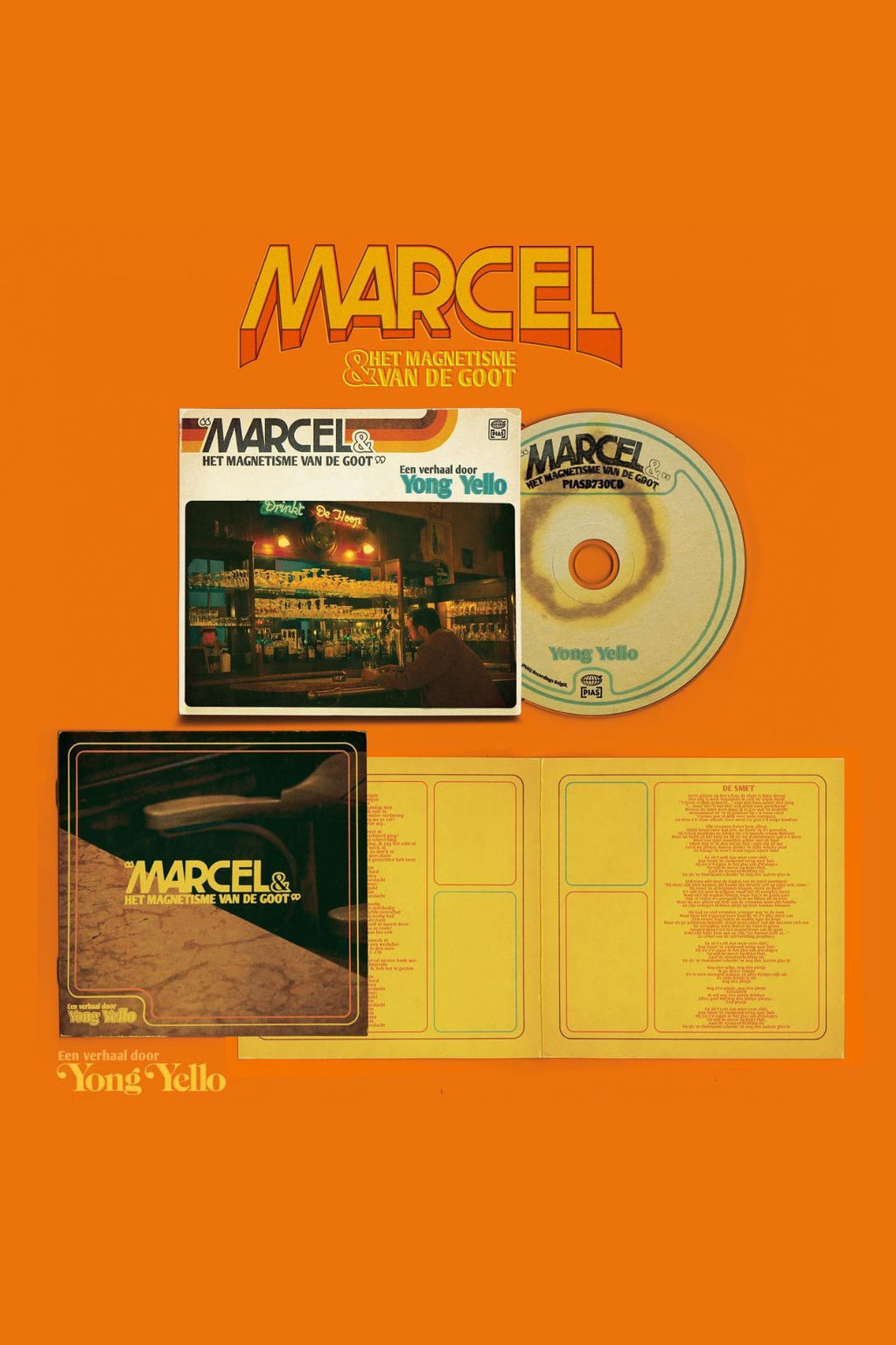CD Marcel & Het Magnetisme Van De Goot - GESIGNEERD