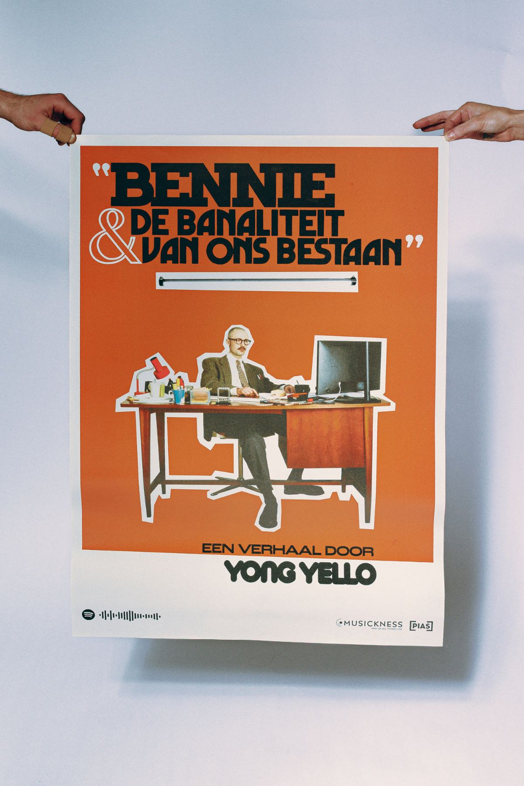 Poster "Bennie & De Banaliteit Van Ons Bestaan"